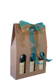 3 Bottle Gift Wrap Box